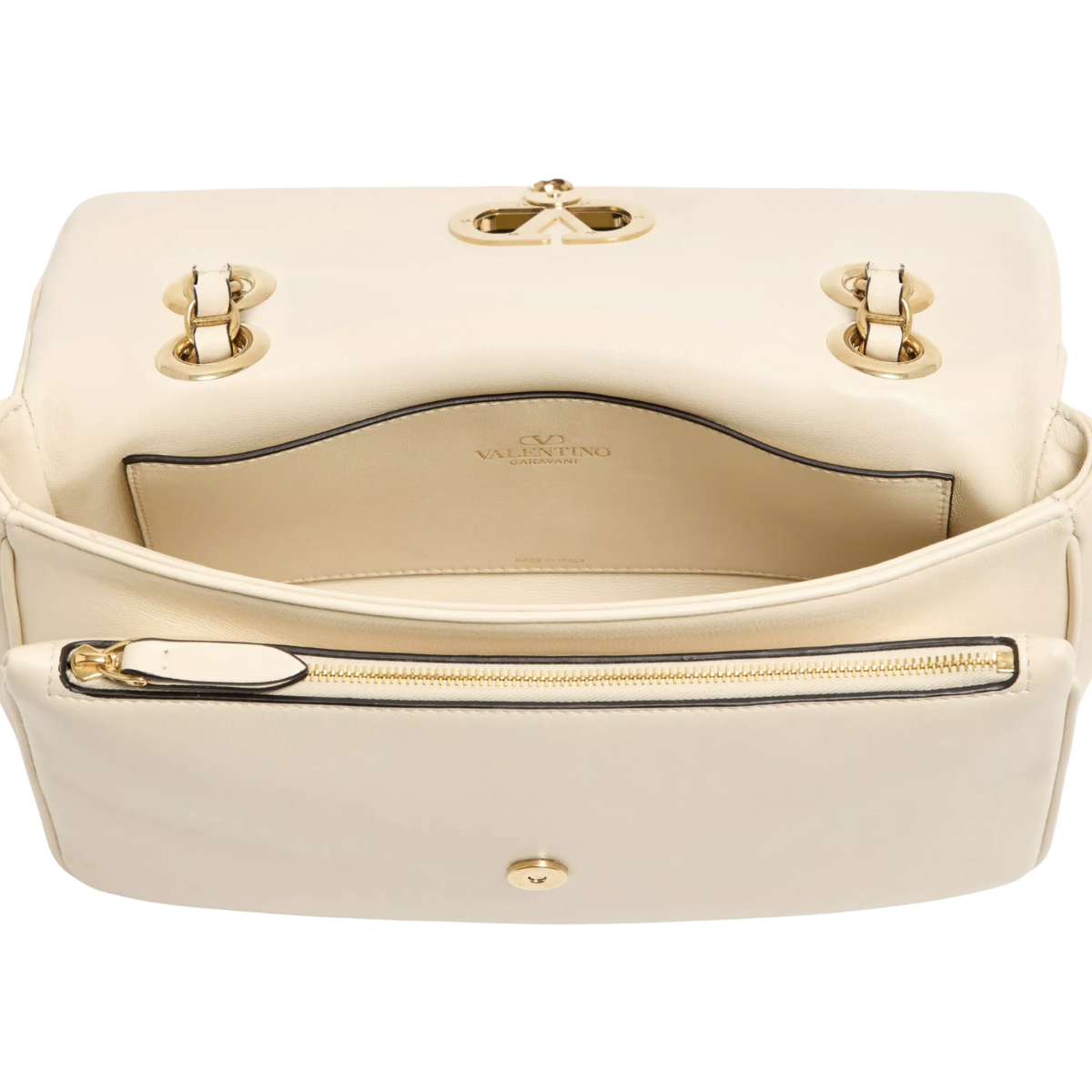 Valentino Garavani Djuna Medium Chain Bag In Nappa Leather