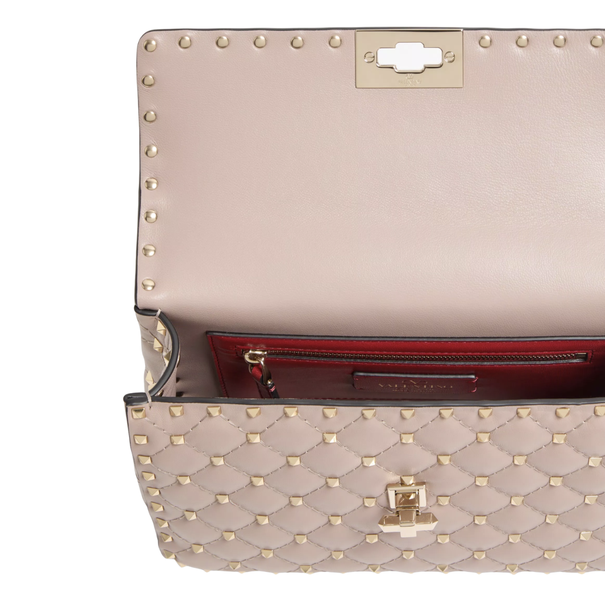 Valentino Garavani Medium Nappa Rockstud Spike Bag