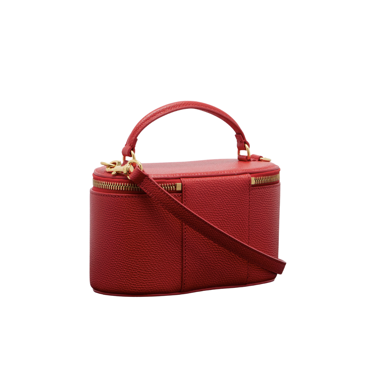 Valentino Garavani VLogo Signature Mini Vanity Bag In Grainy Calfskin