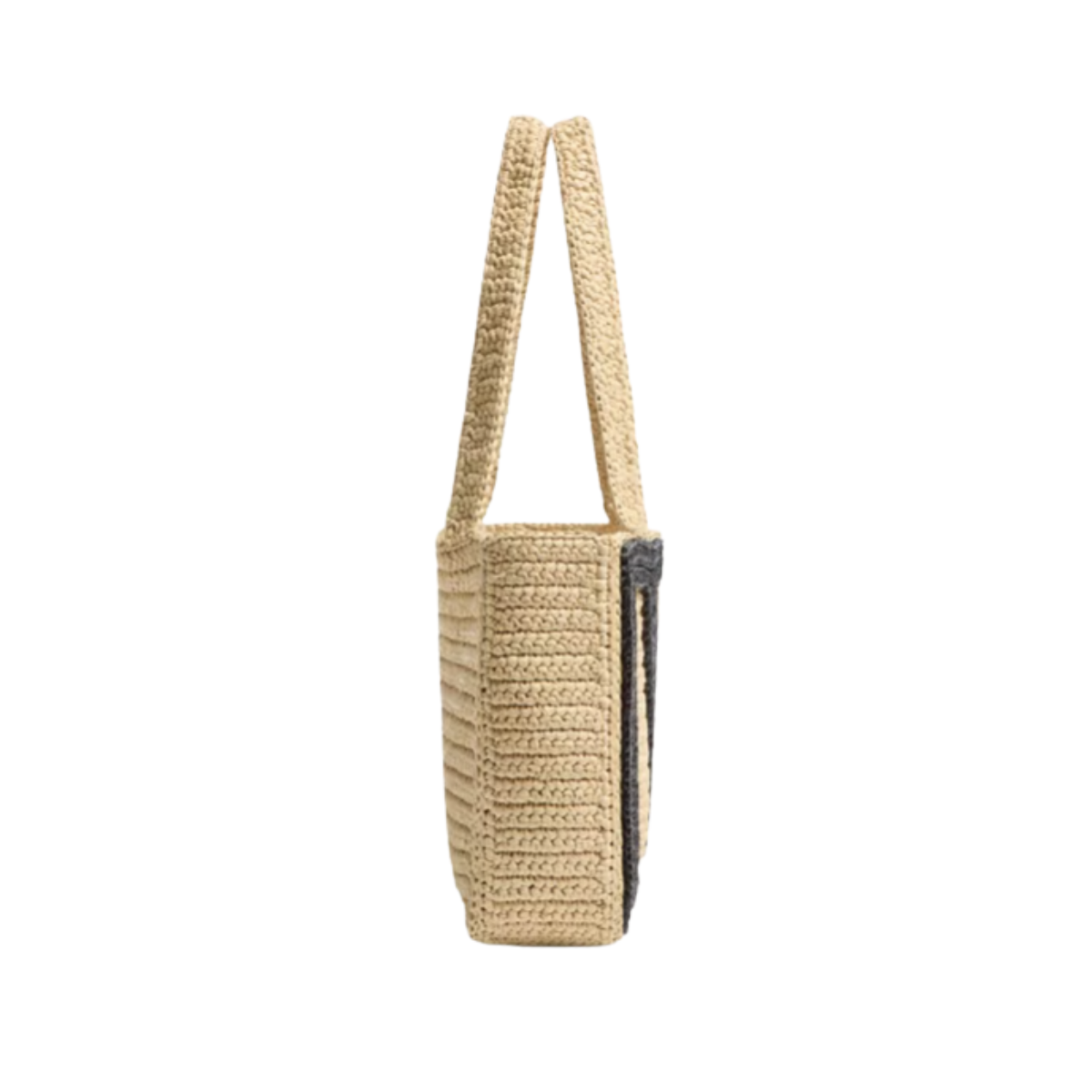 Valentino Garavani Viva Superstar Medium Shopping Bag In Raffia