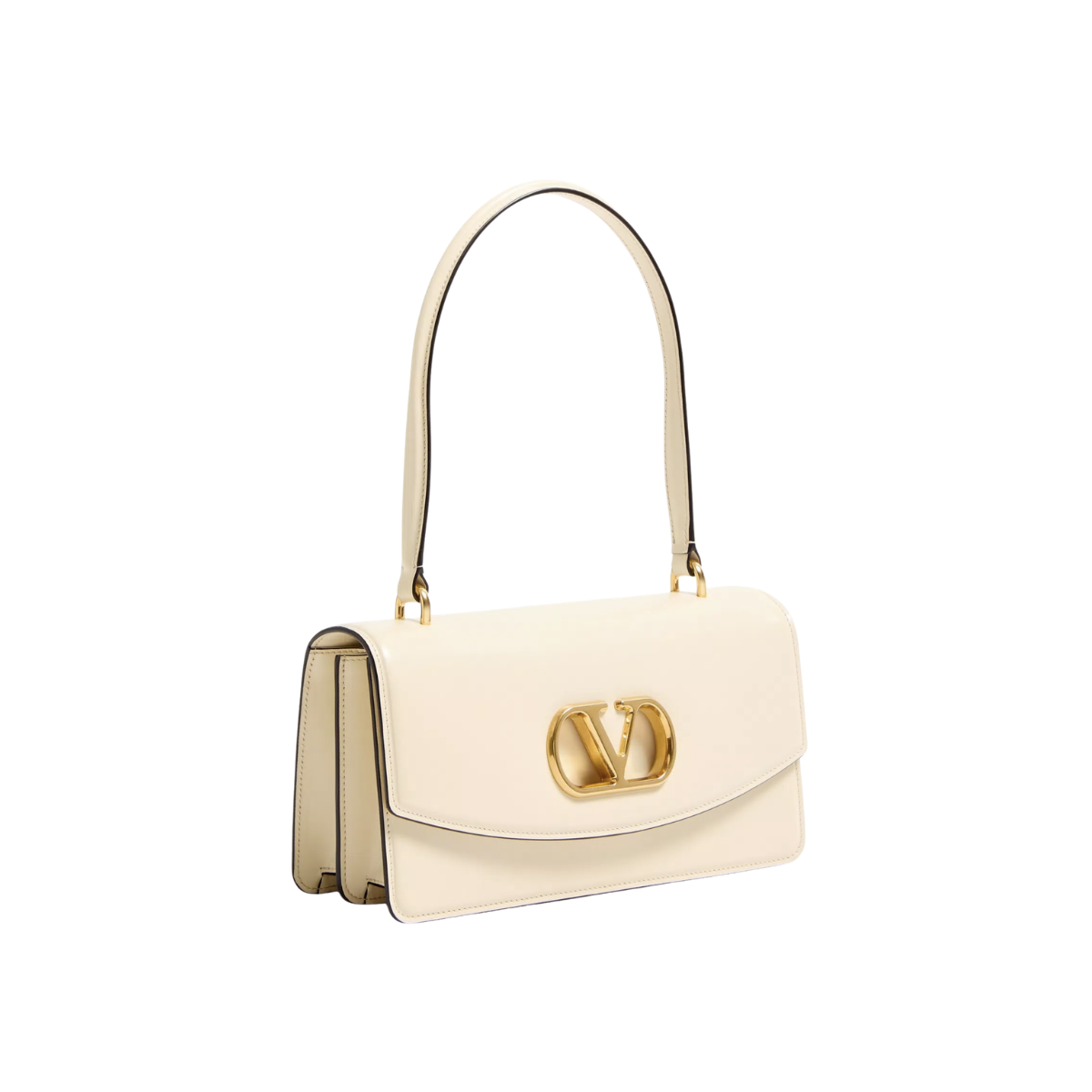 Valentino Garavani Vain Bag With Handle In Shiny Calfskin