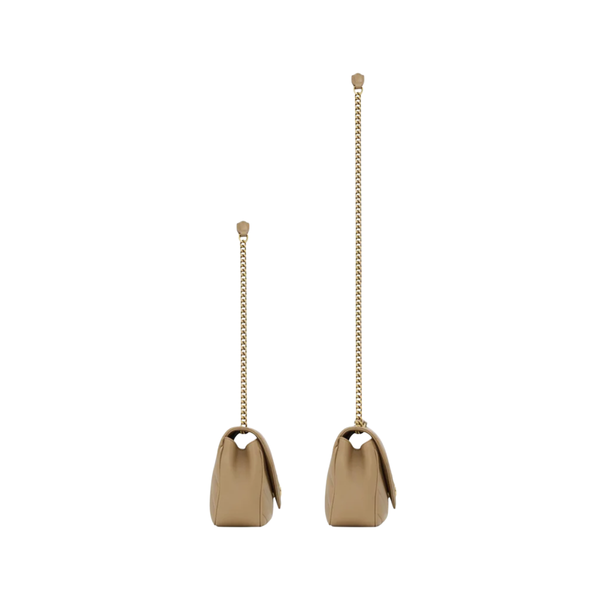 Saint Laurent LOULOU small in MATELASSÉ lambskin