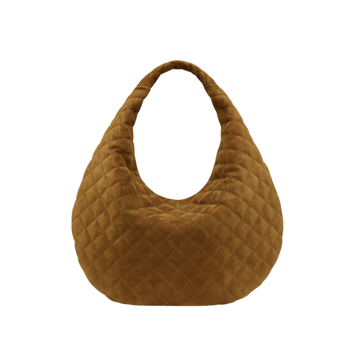 Saint Laurent ICARE Hobo in Quilted Suede