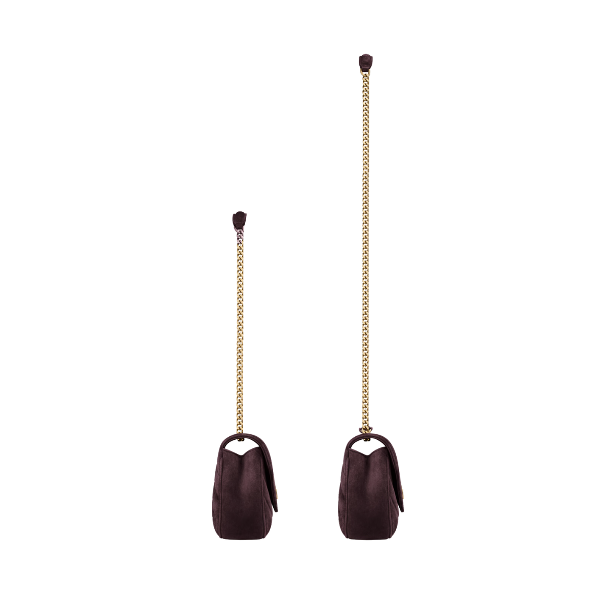 Saint Laurent LOULOU Small in MATELASSÉ Suede