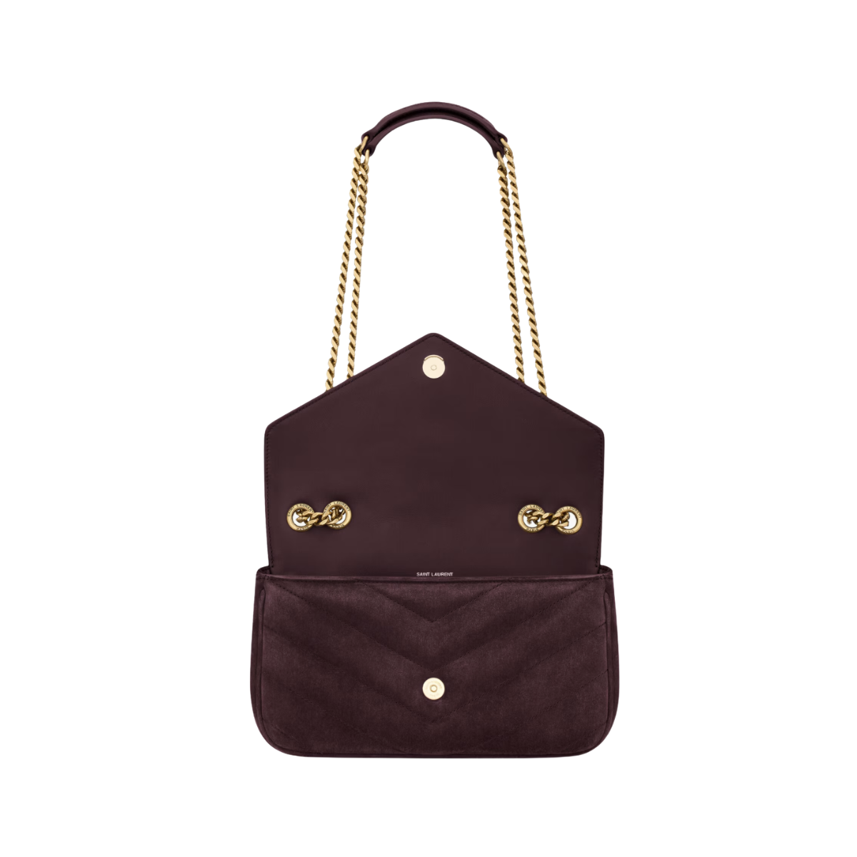 Saint Laurent LOULOU Small in MATELASSÉ Suede