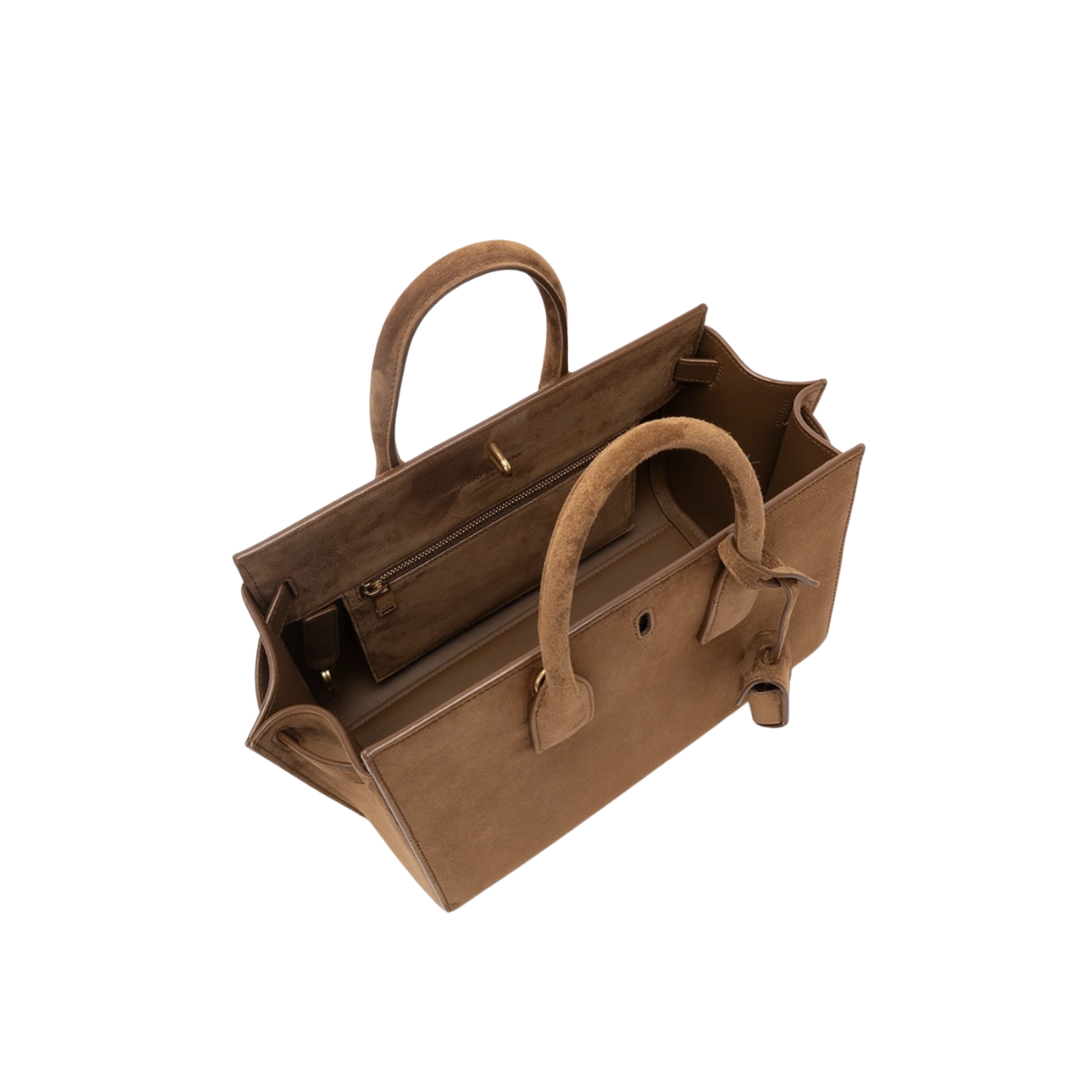 Saint Laurent SAC DE JOUR in suede – SMALL