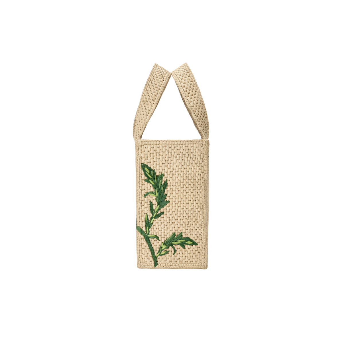 LOEWE Small Font Tote in Raffia
