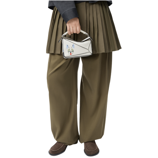 Loewe Futurist Cat Mini Puzzle Bag in Classic Calfskin