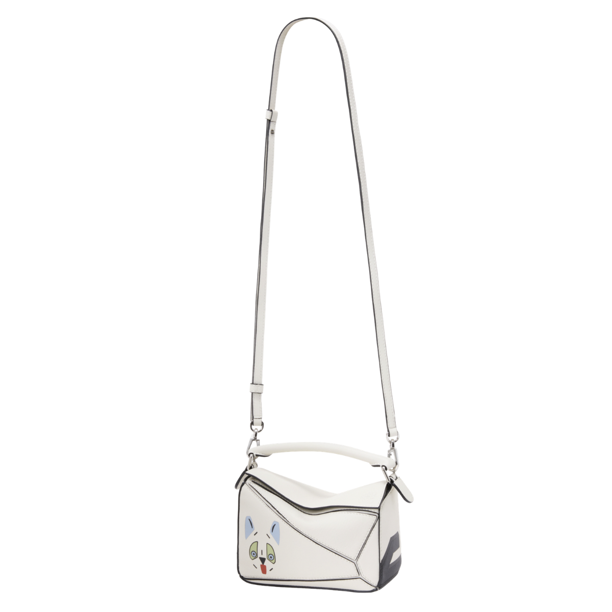 Loewe Futurist Cat Mini Puzzle Bag in Classic Calfskin