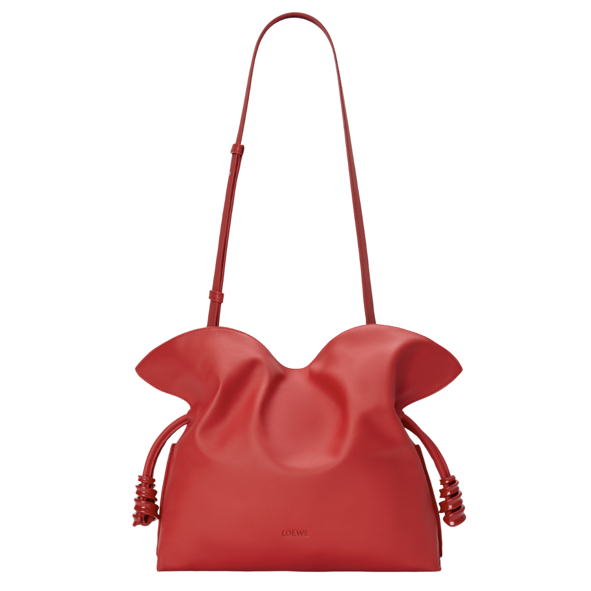 Loewe Medium Coil Flamenco Clutch in Nappa Calfskin