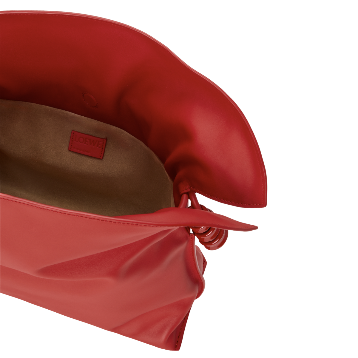 Loewe Medium Coil Flamenco Clutch in Nappa Calfskin