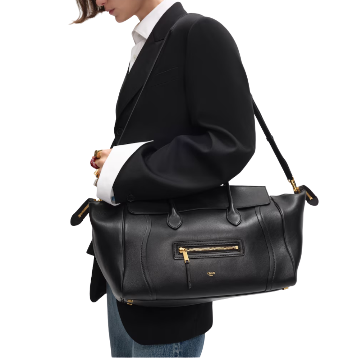 Celine Medium Luggage in Grained Calfskin