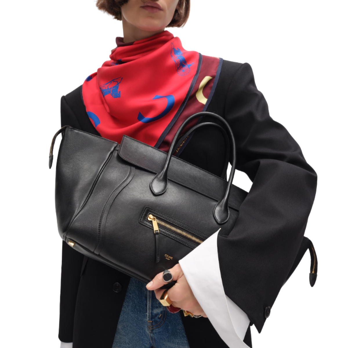 Celine Medium Luggage in Grained Calfskin