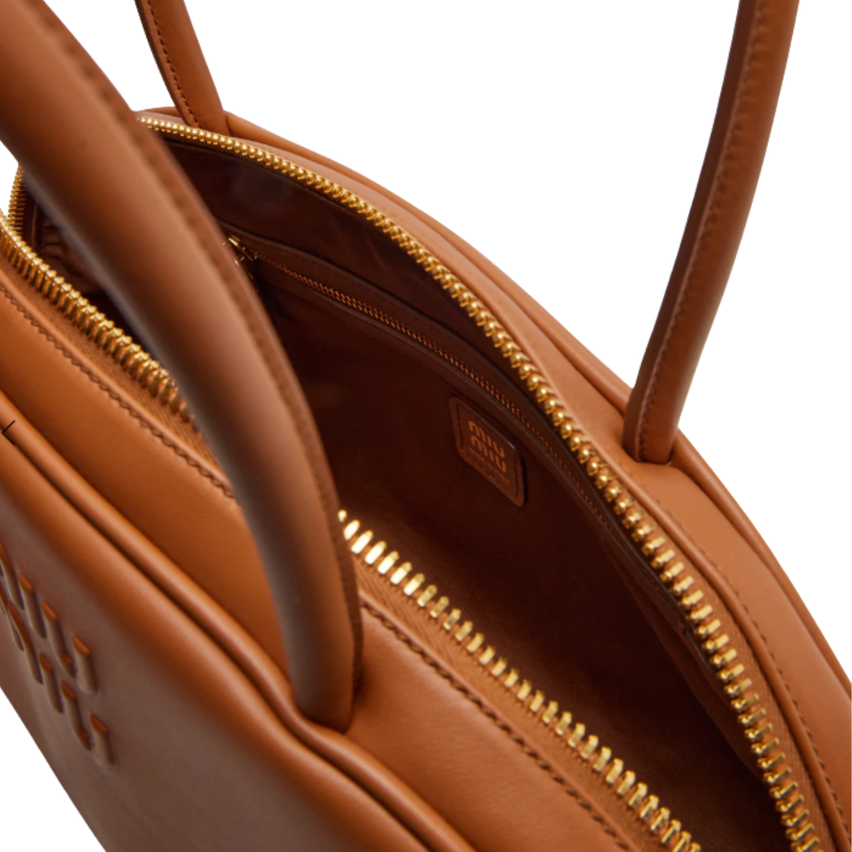 Miu Miu Beau Large Leather Shoulder Bag