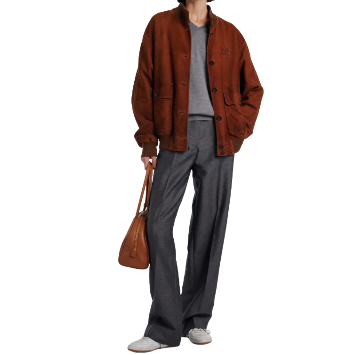 Miu Miu Beau Large Leather Shoulder Bag