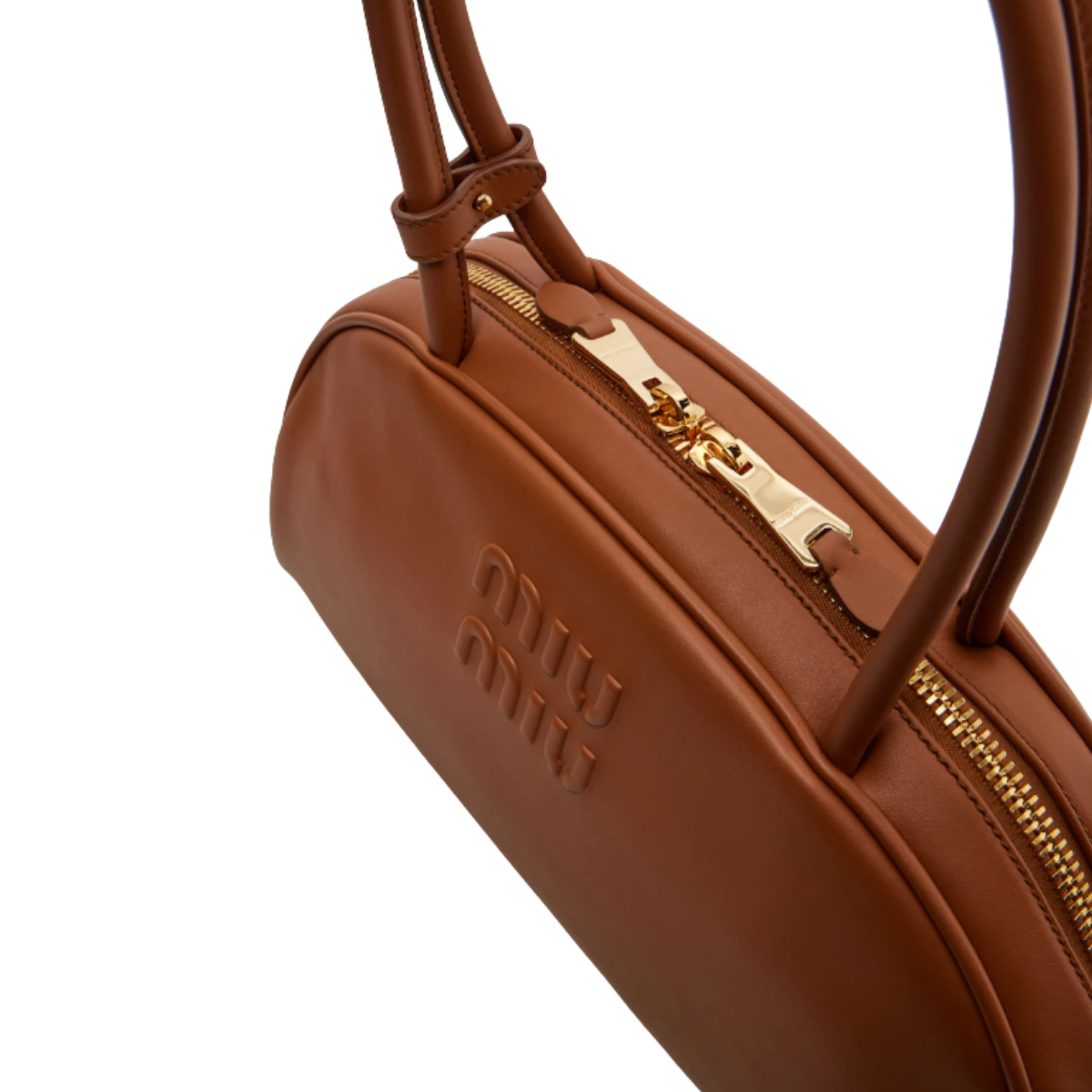 Miu Miu Beau Large Leather Shoulder Bag