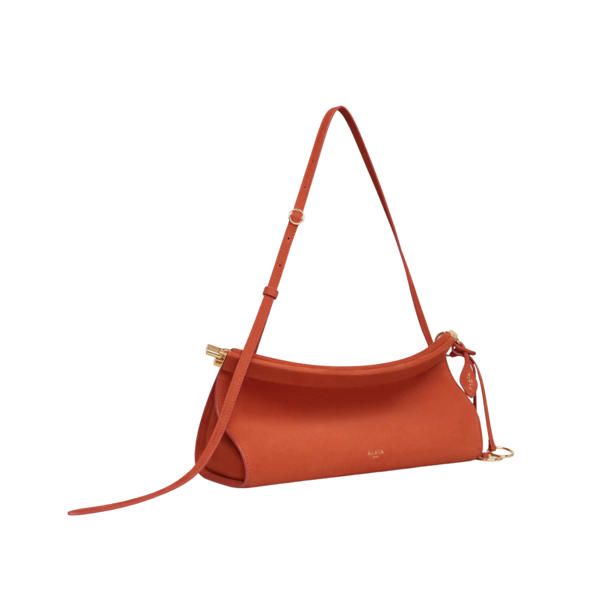 Alaia LE Click East West Medium Bag In Nubuck