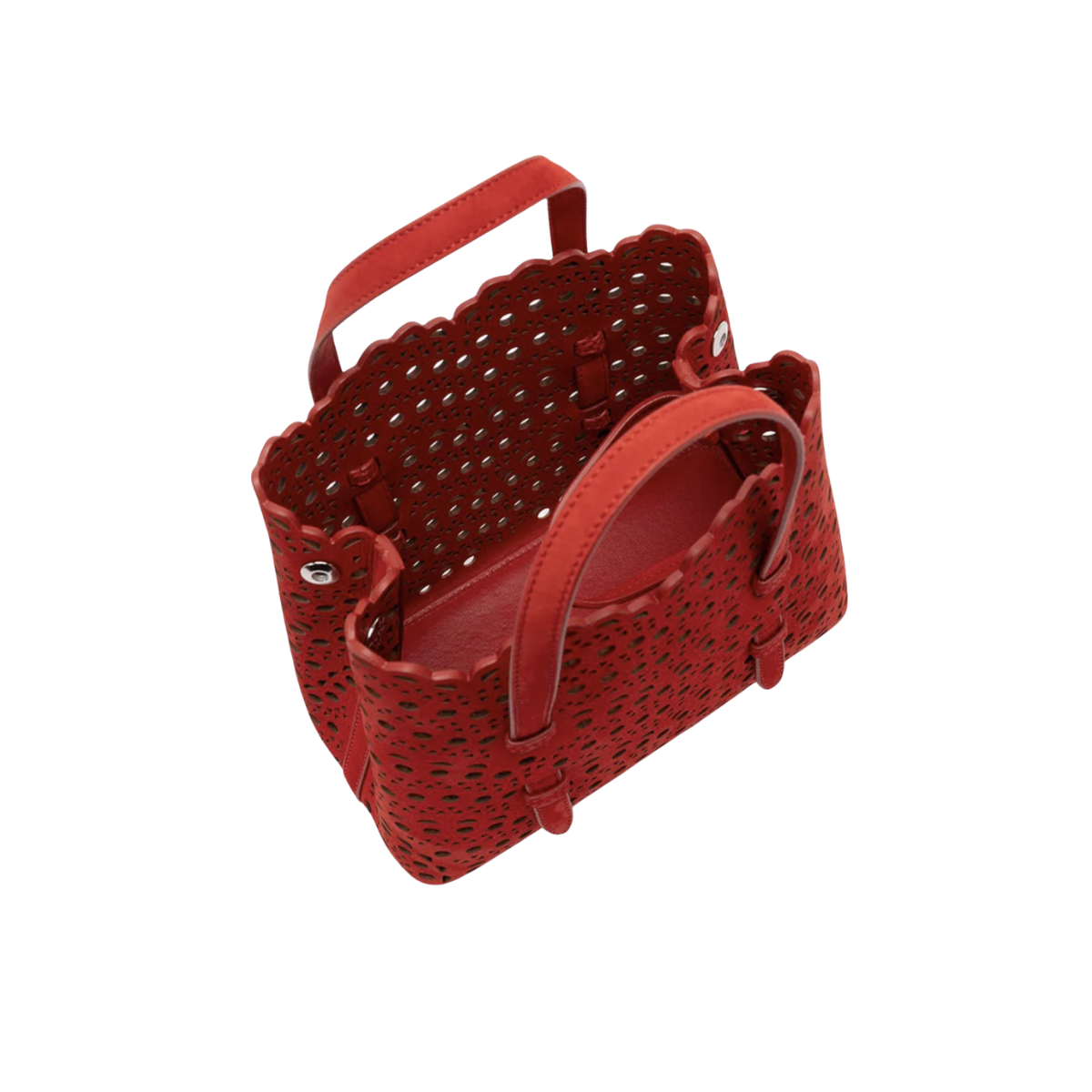 ALAÏA MINA 20 BAG IN VIENNE WAVE NUBUCK