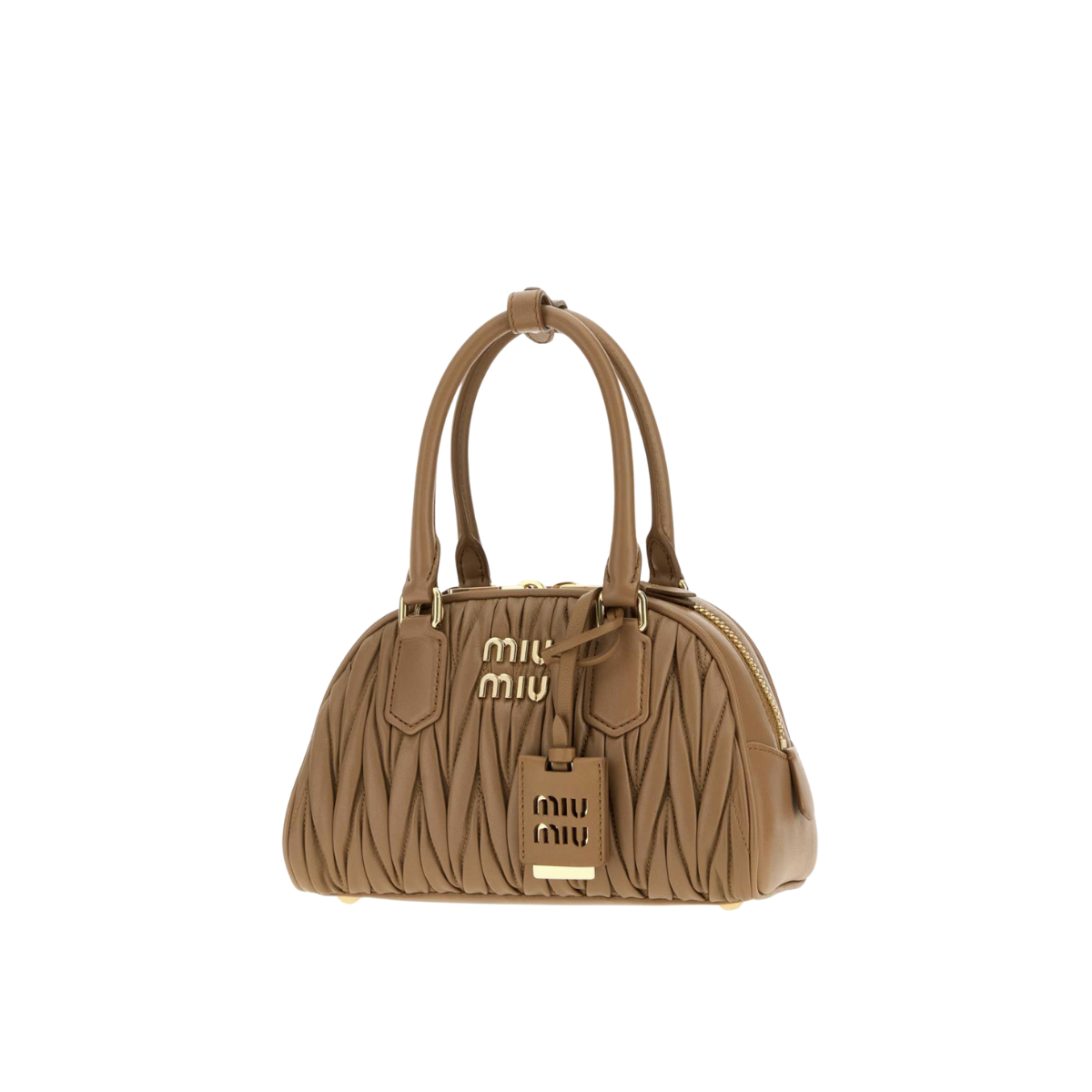 Miu Miu Arcadie Matelassé Nappa Leather Bag