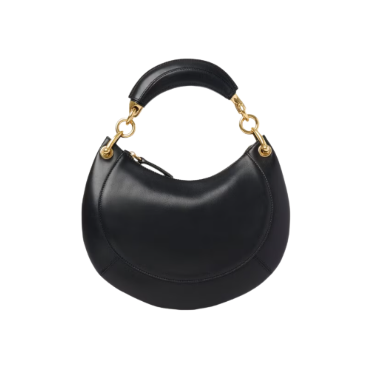 Chloé Small Banana Zipped Hobo in Soft Leather