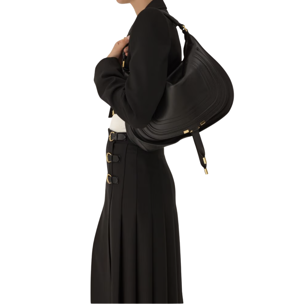 Marcie Shoulder Bag in Soft Leather