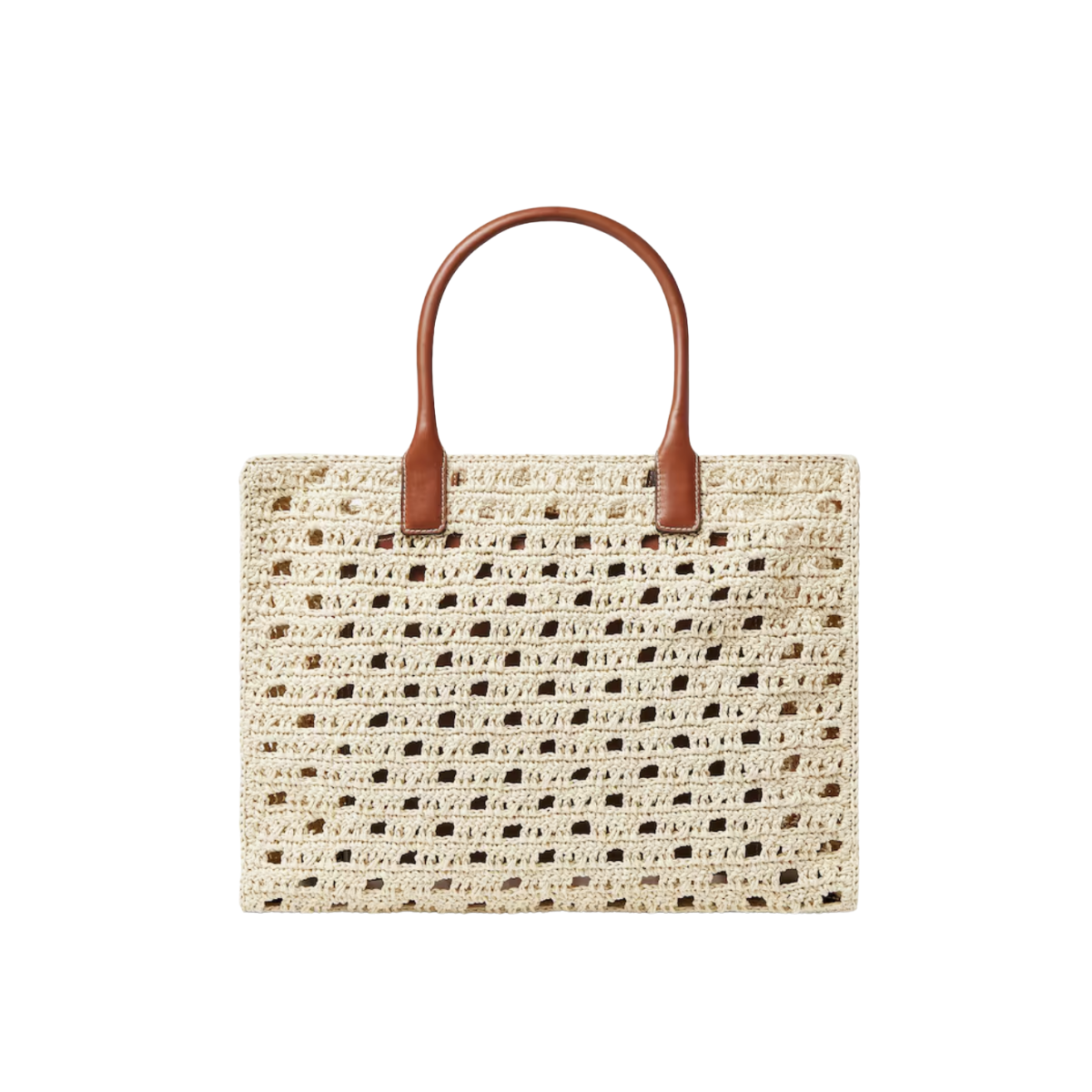 Versace La Medusa Large Raffia Tote