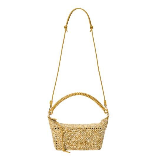 Loewe Cala Mini Bag in Melange Raffia