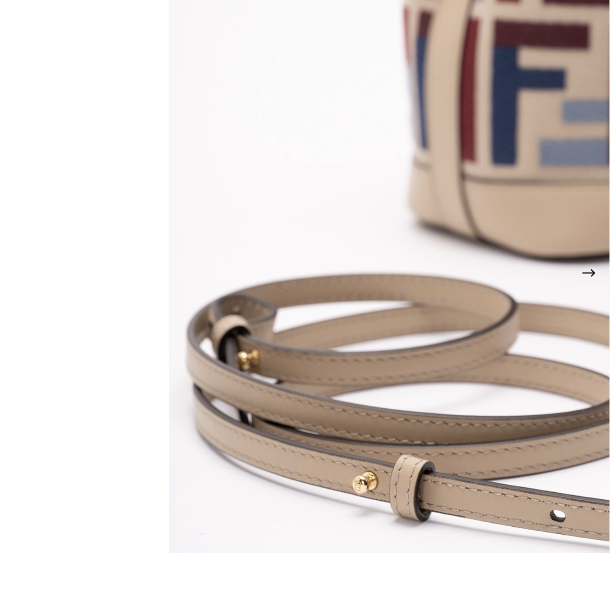 Fendi Mon Tresor Canvas Mini-Bag