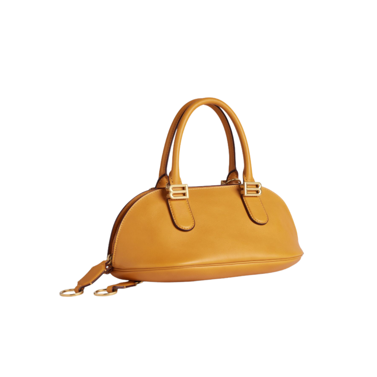 Balenciaga Bolero Bowling Bag Mini  Curry