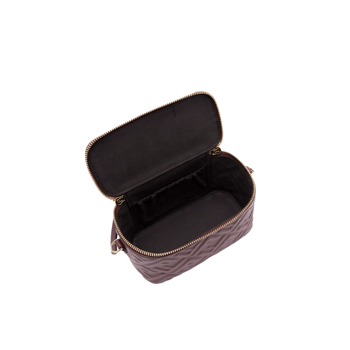 Fendi Vanity Nappa Leather Mini-Bag with FF Motif