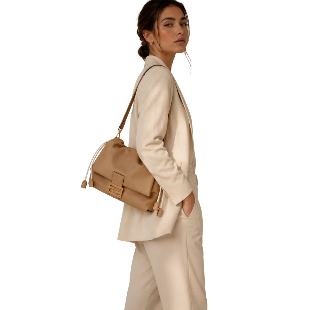 Fendi Mamma Baguette Medium