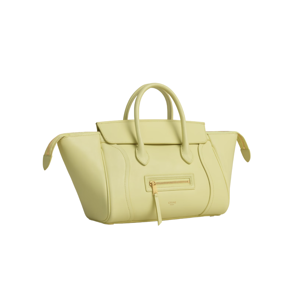 Celine Little Luggage in Supple Shiny Lambskin