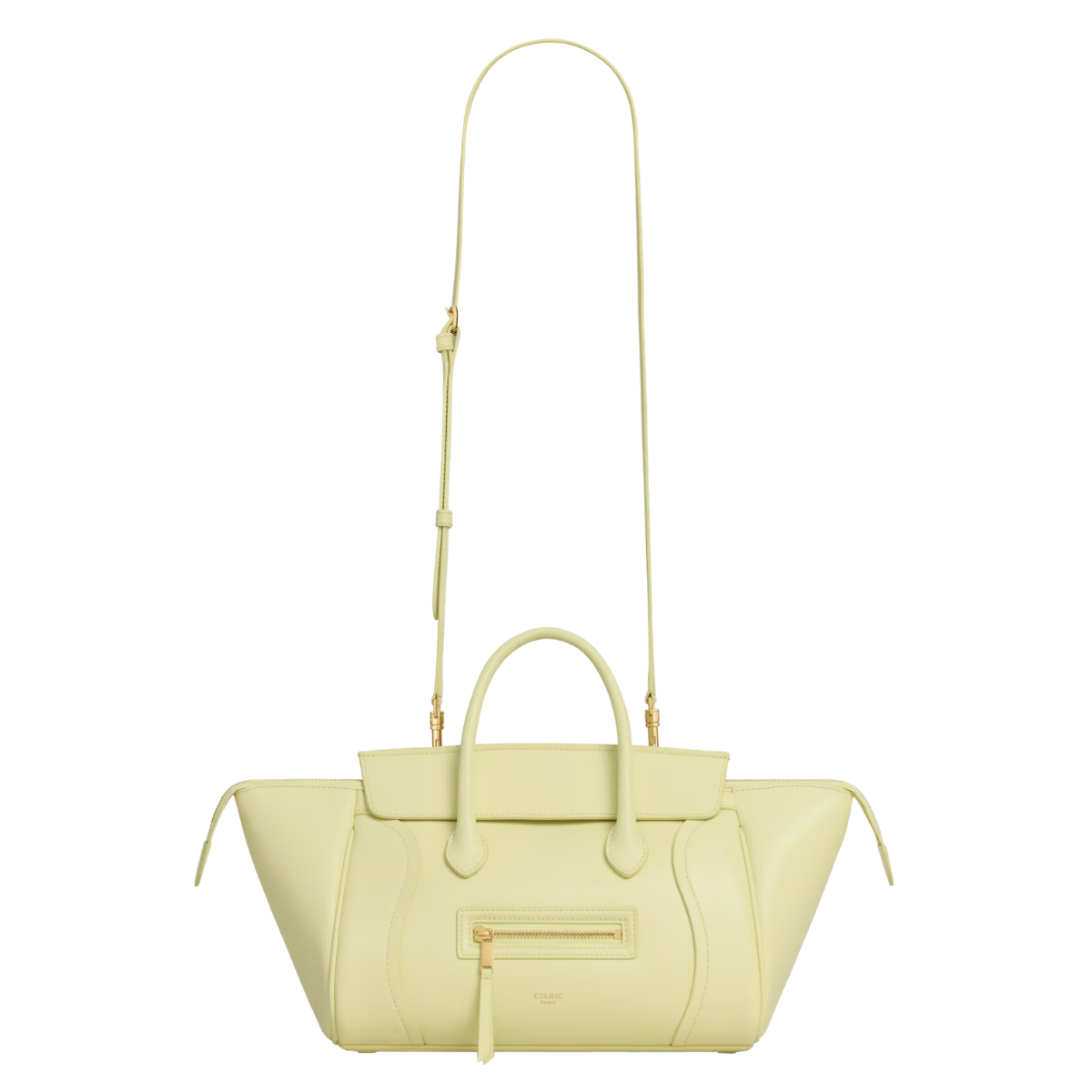 Celine Little Luggage in Supple Shiny Lambskin