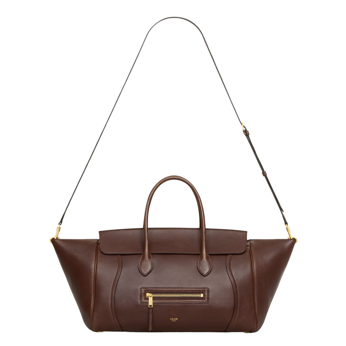 Celine Luggage in Supple Shiny Lamskin