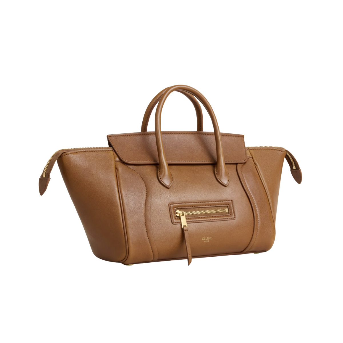 Celine Little Luggage in Supple Shiny Lambskin