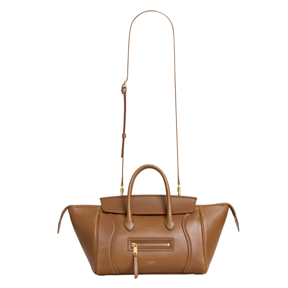Celine Little Luggage in Supple Shiny Lambskin