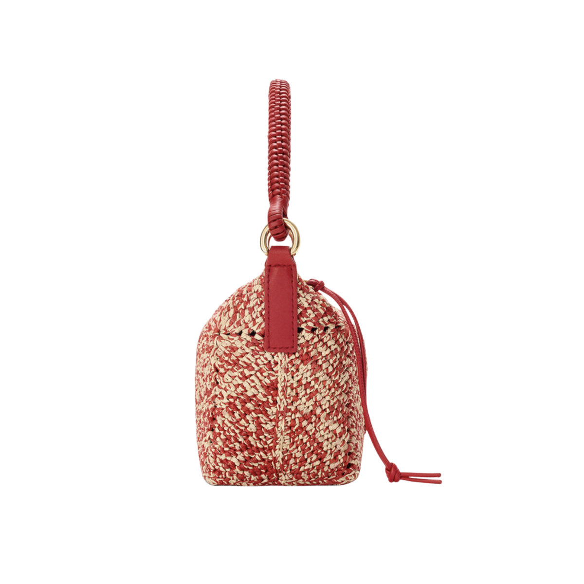 Loewe Cala Mini Bag in Melange Raffia