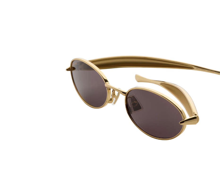 Bottega Veneta Sardine Oval Sunglasses