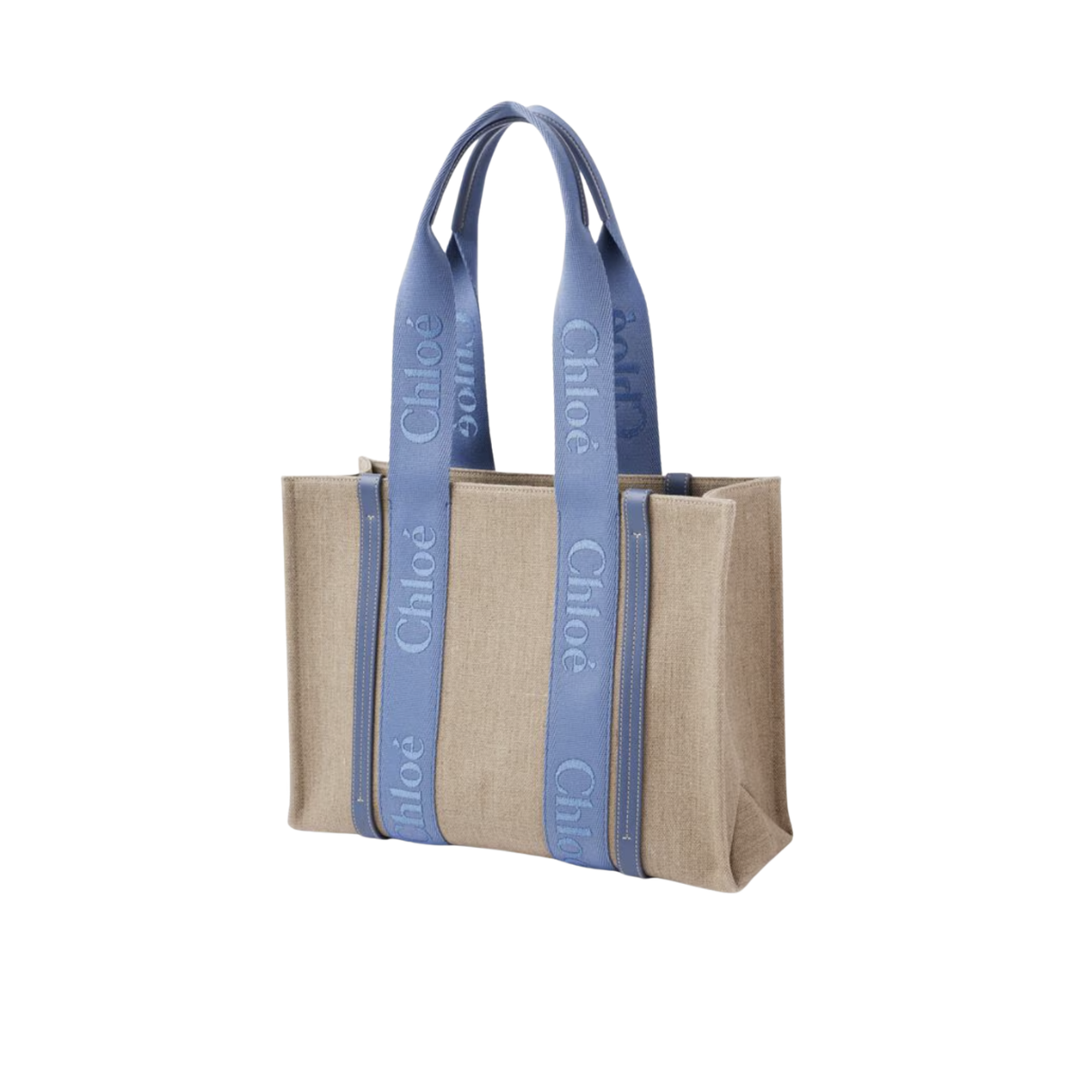 Chloé Woody Tote Bag in Linen
