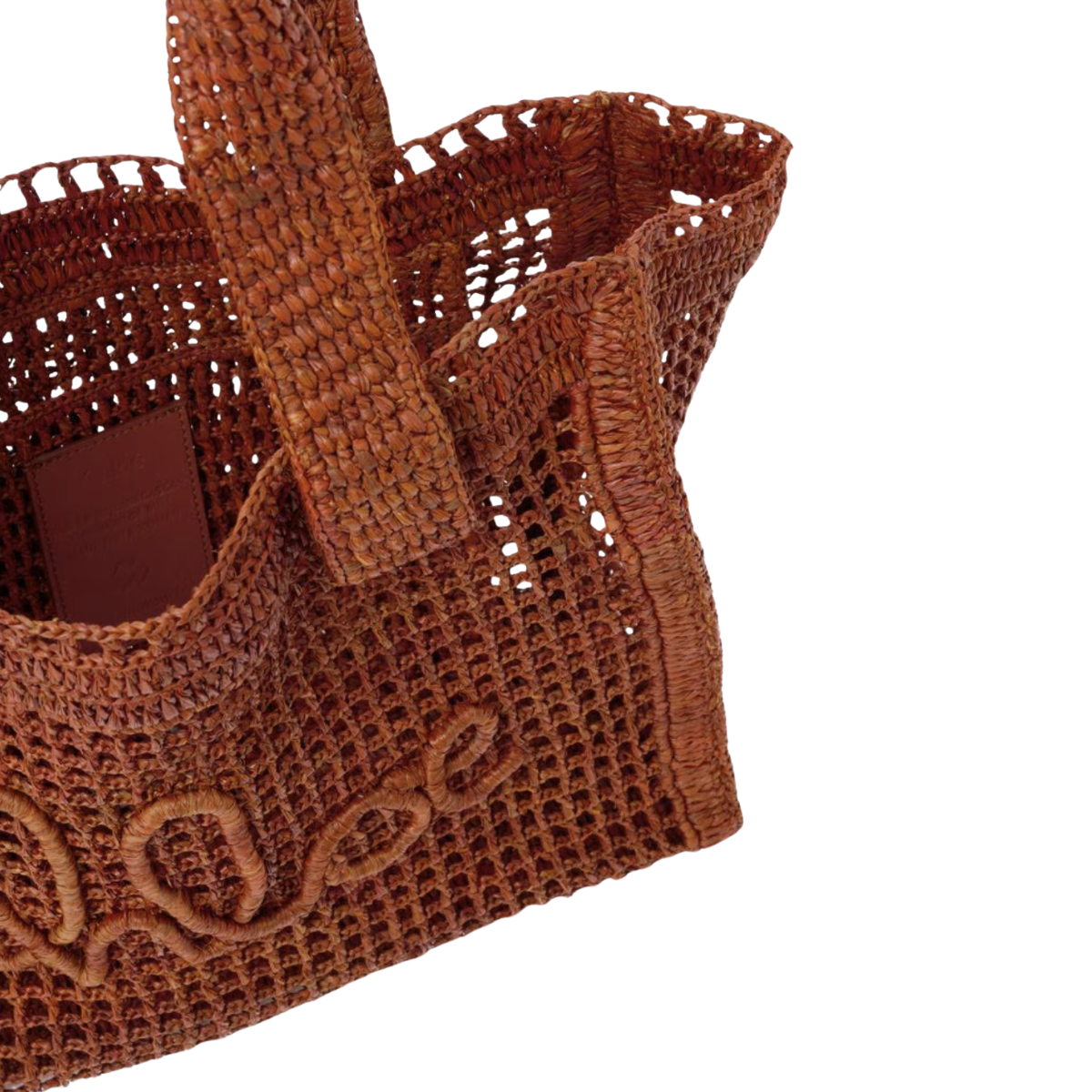 Chloé Summer Banana East-west Tote Bag in Raffia