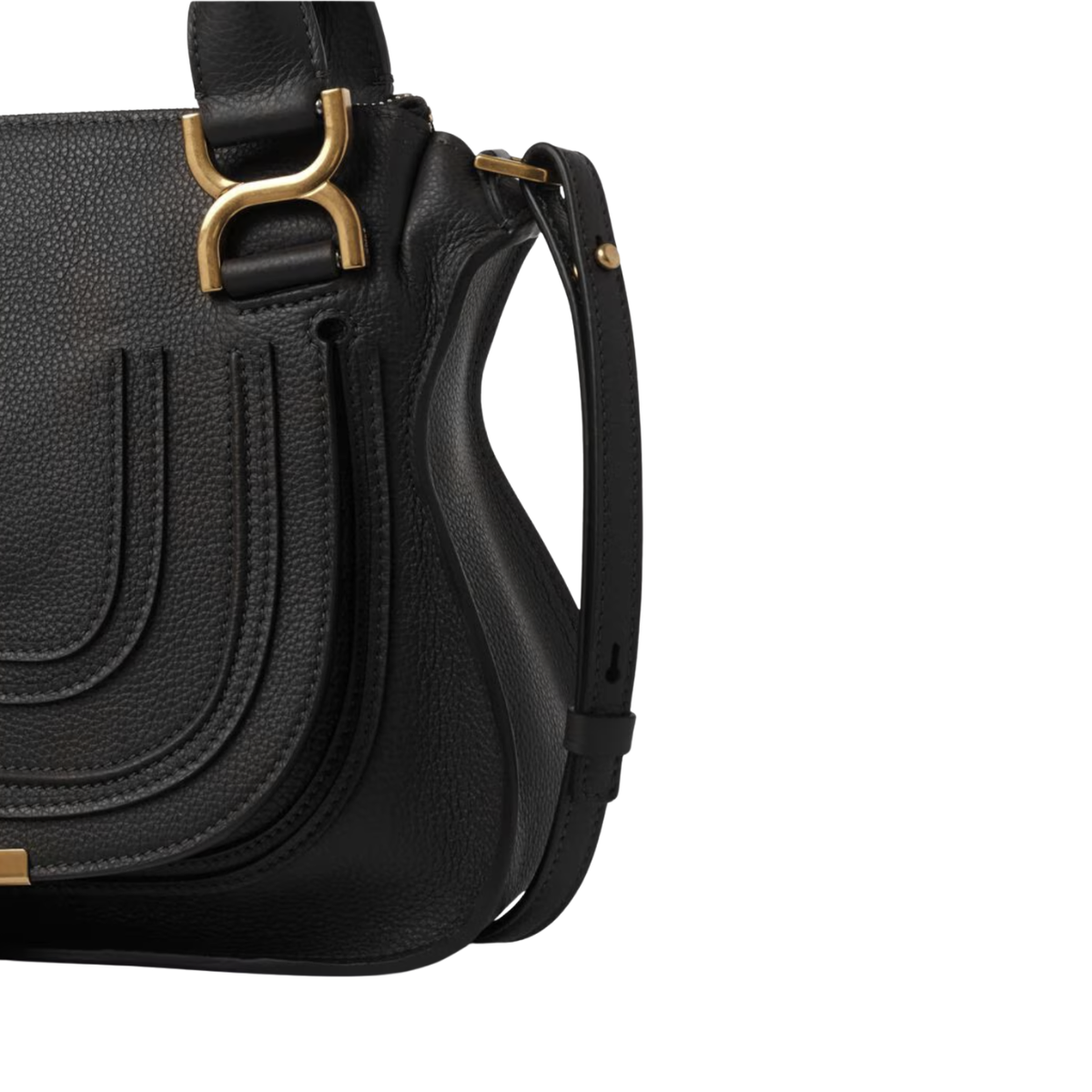 Small Marcie Bag in Grained Leather