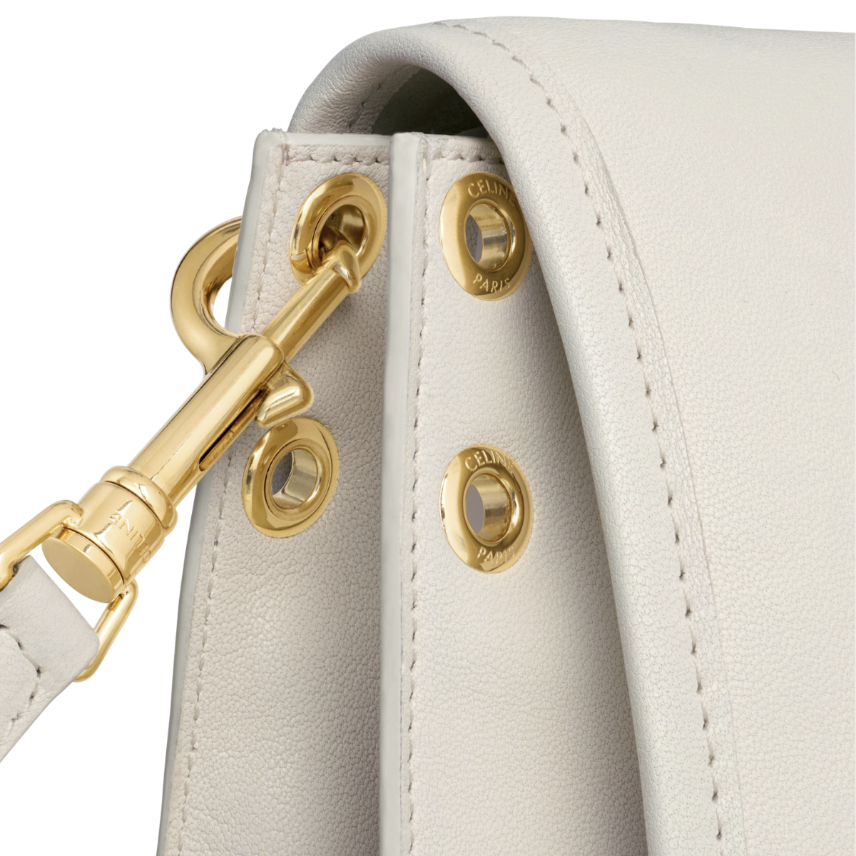 Celine Soft Triomphe Besace in Supple Lambskin