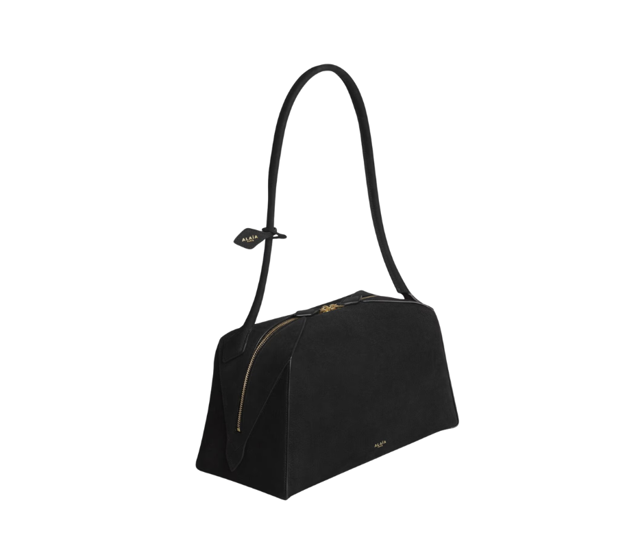 Alaia LE BOULEDOGUE BAG IN NUBUCK