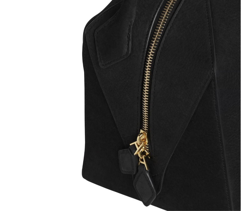 Alaia LE BOULEDOGUE BAG IN NUBUCK