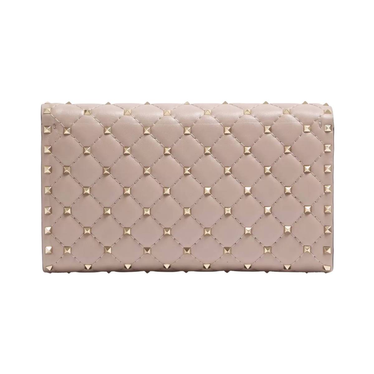 Valentino Garavani Rockstud Spike Nappa Leather Crossbody Clutch Bag