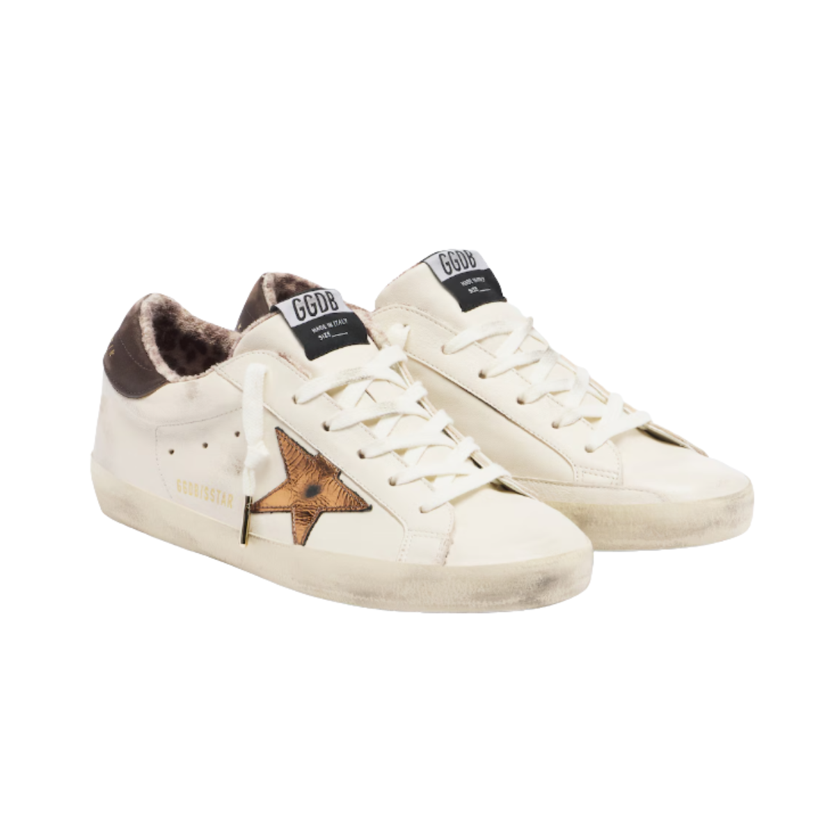 Golden Goose Super-Star Leather Sneakers