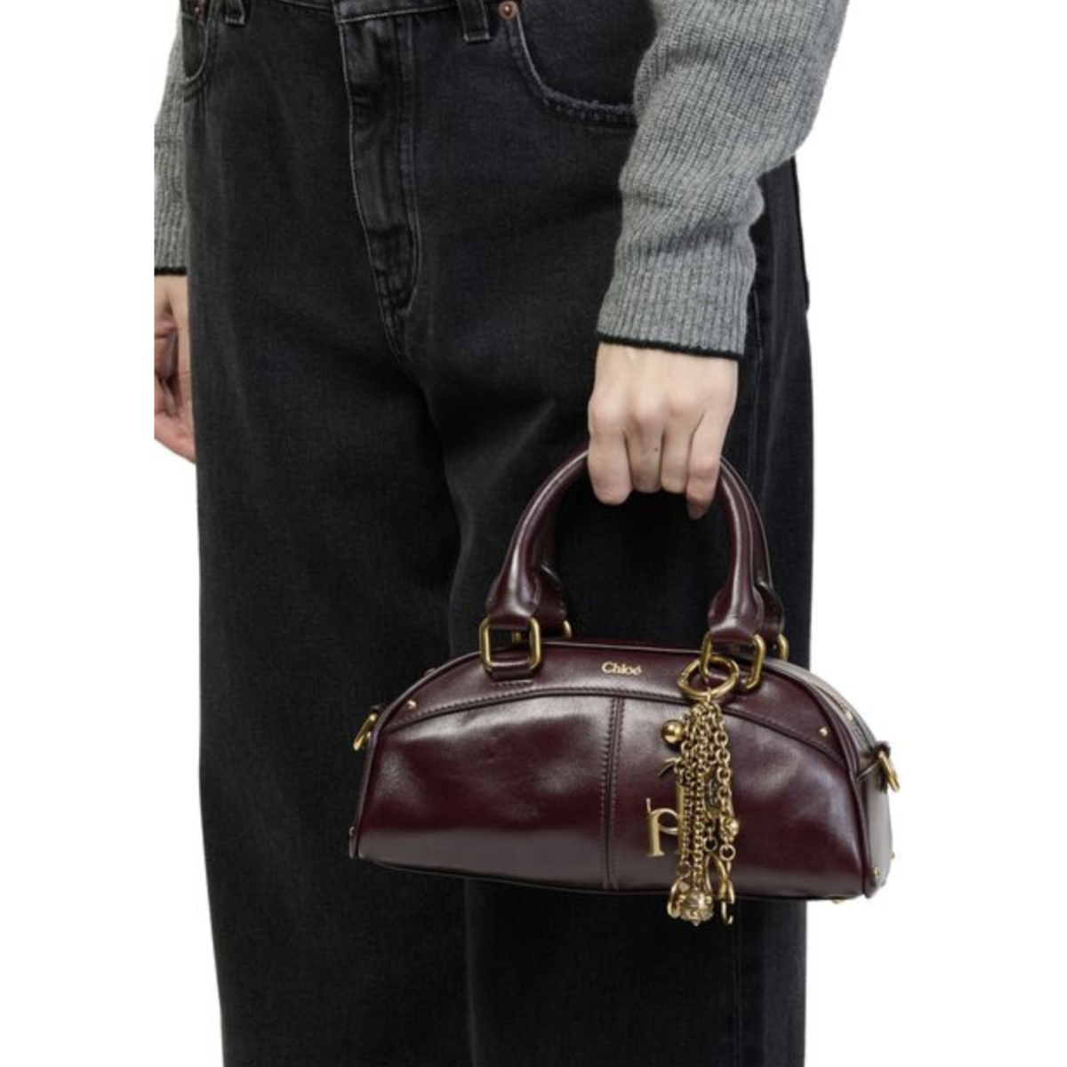 Chloé Bowling Bag in Soft Leather