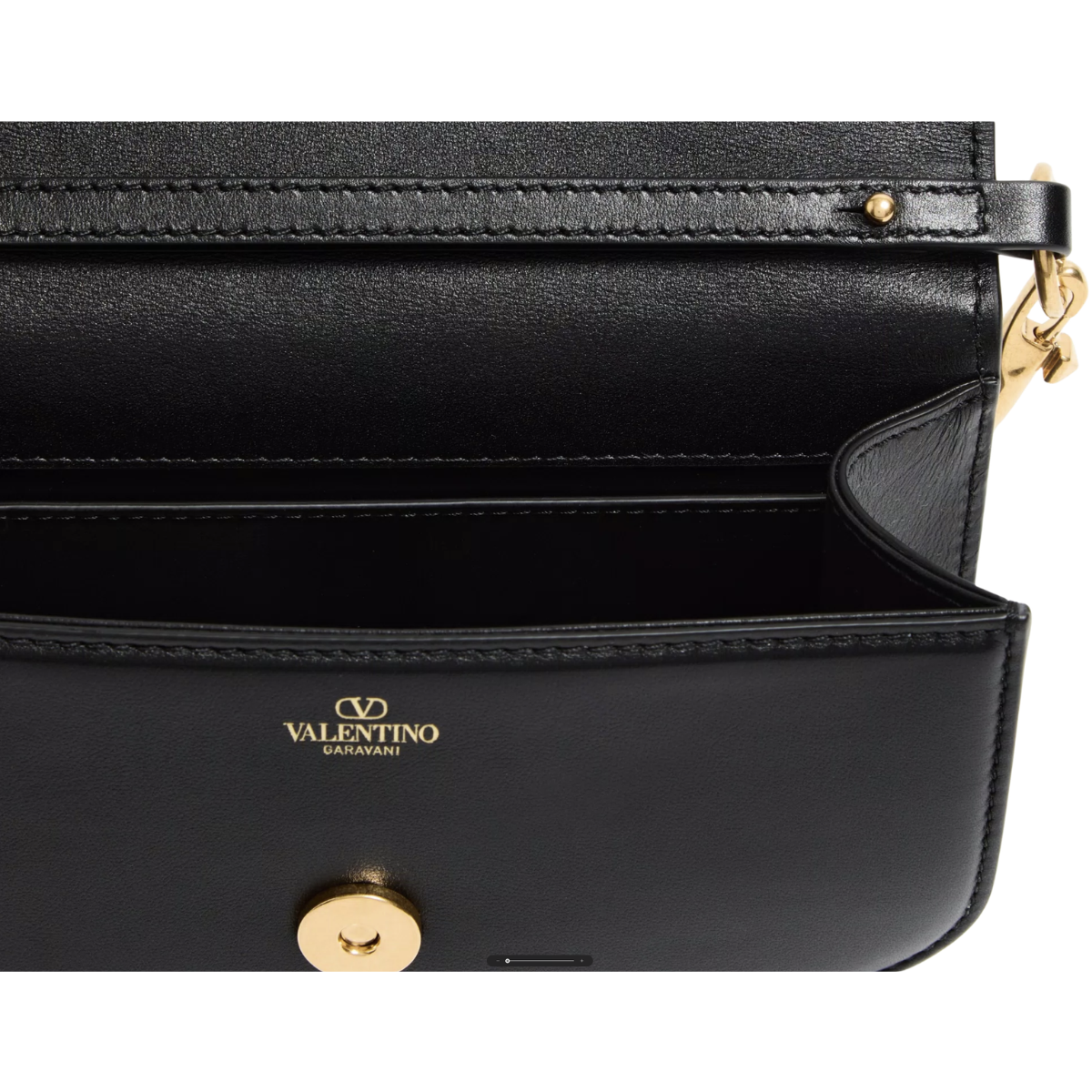 Valentino Garavani Locò Small Shoulder Bag In Calfskin