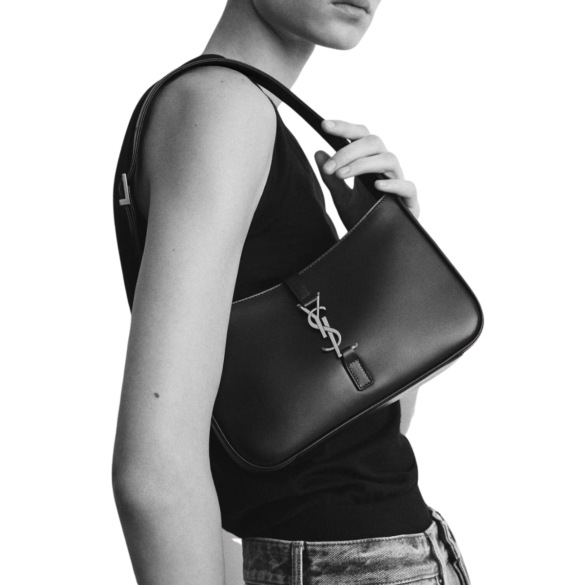 Saint Laurent le 5 à 7 in Patent Leather