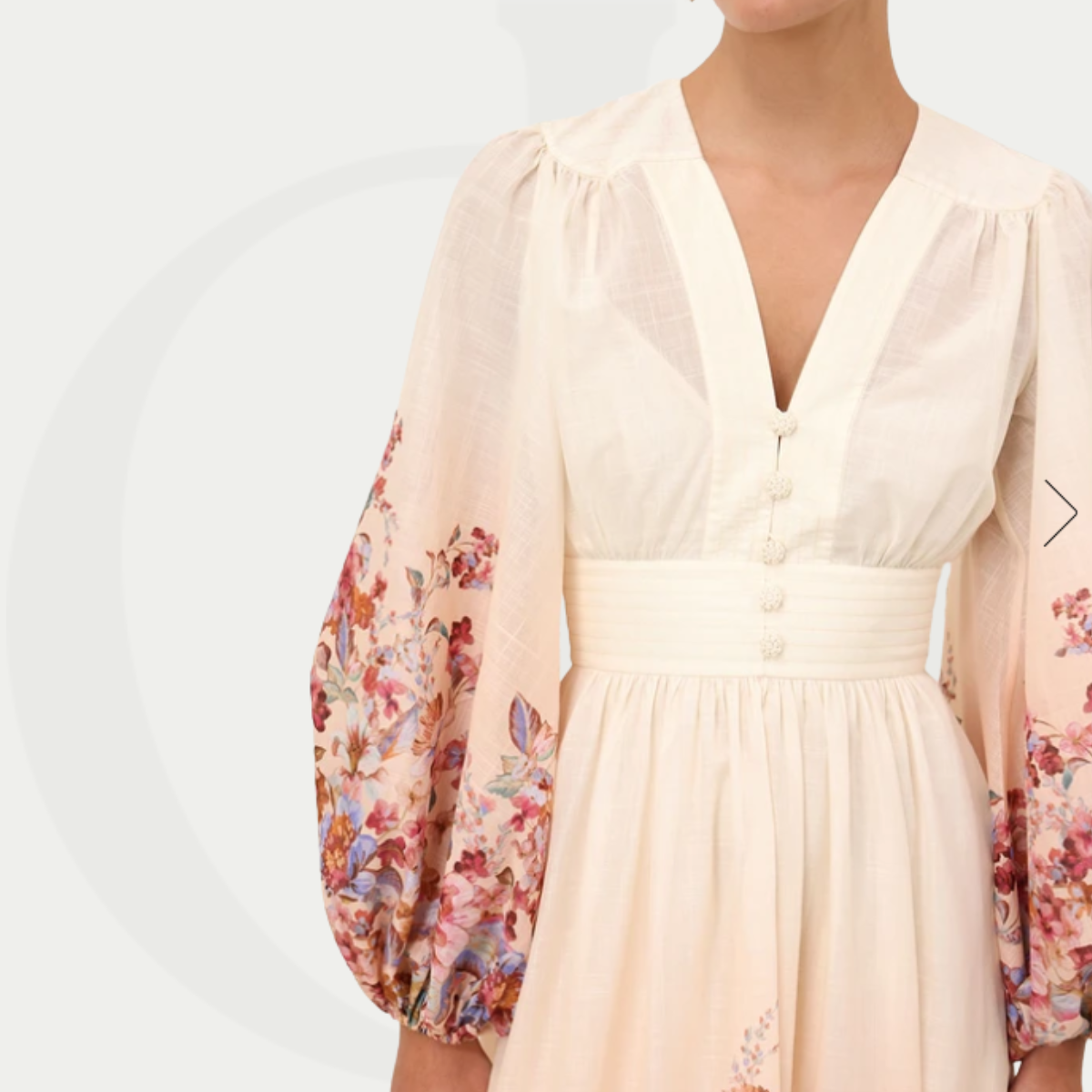 Zimmermann Awaken Plunge Maxi Dress